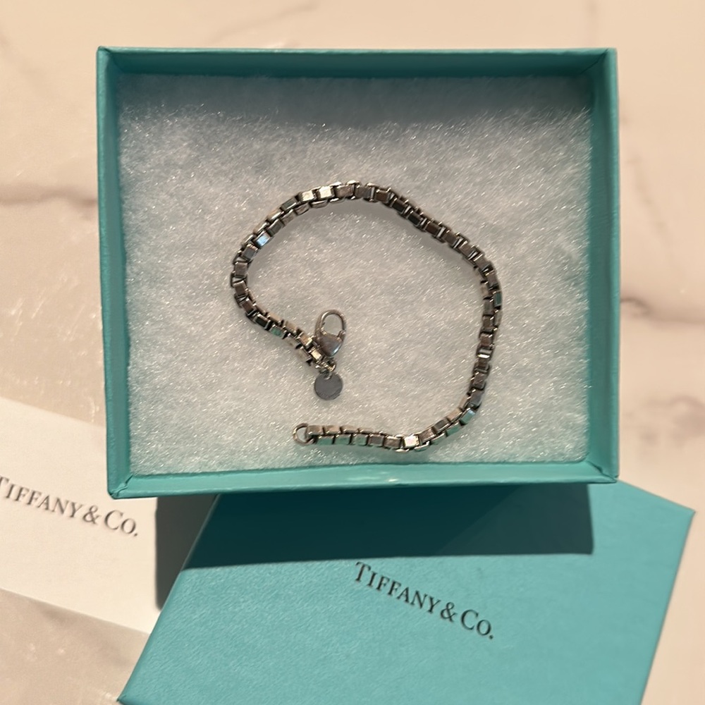 Authentic Tiffany & Co Venetian Link Bracelet